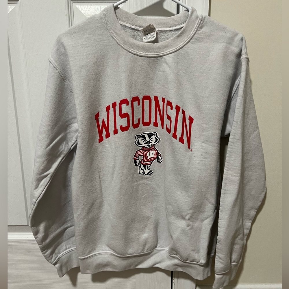 White Badgers Crewneck Small